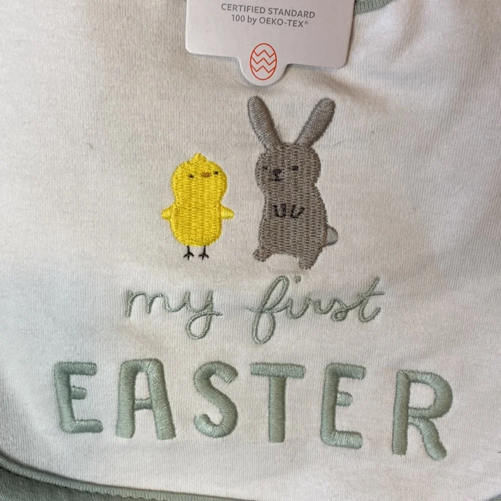 Carters My First Easter Bib NEW